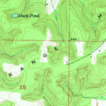 United States Geological Survey Wausau, FL (1950, 24000-Scale) digital map