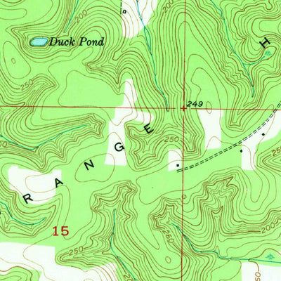 United States Geological Survey Wausau, FL (1950, 24000-Scale) digital map