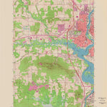 United States Geological Survey Wausau West, WI (1963, 24000-Scale) digital map