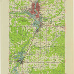 United States Geological Survey Wausau, WI (1953, 48000-Scale) digital map