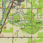 United States Geological Survey Wausau, WI (1953, 48000-Scale) digital map