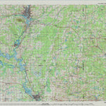 United States Geological Survey Wausau, WI (1984, 100000-Scale) digital map