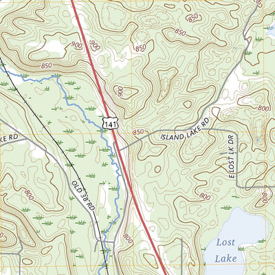 United States Geological Survey Wausaukee North, WI (2023, 24000-Scale) digital map