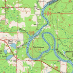 United States Geological Survey Wausaukee, WI-MI (1963, 62500-Scale) digital map