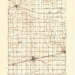 United States Geological Survey Wauseon, OH-MI (1911, 62500-Scale) digital map