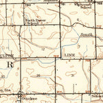 United States Geological Survey Wauseon, OH-MI (1911, 62500-Scale) digital map