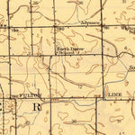 United States Geological Survey Wauseon, OH-MI (1913, 62500-Scale) digital map