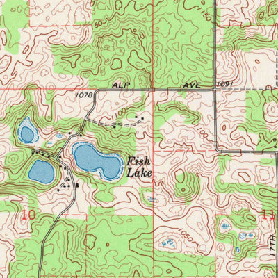 United States Geological Survey Wautoma NE, WI (1968, 24000-Scale) digital map