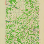 United States Geological Survey Wautoma, WI (1959, 48000-Scale) digital map