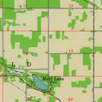 United States Geological Survey Wautoma, WI (1959, 48000-Scale) digital map