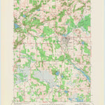 United States Geological Survey Wautoma, WI (1968, 24000-Scale) digital map