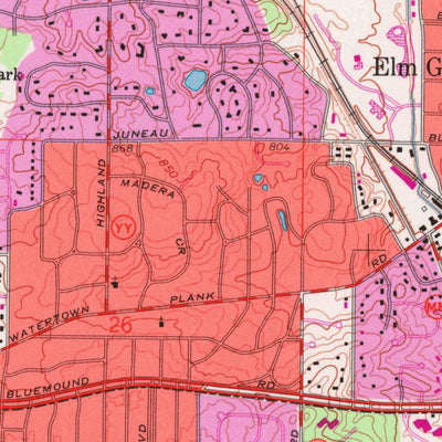 United States Geological Survey Wauwatosa, WI (1958, 24000-Scale) digital map