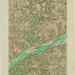 United States Geological Survey Wauzeka, WI (1967, 62500-Scale) digital map