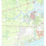 United States Geological Survey Waveland, MS (1997, 24000-Scale) digital map