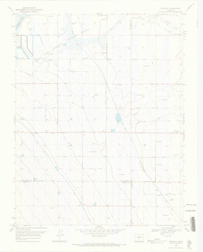 United States Geological Survey Waverly, CO (1969, 24000-Scale) digital map