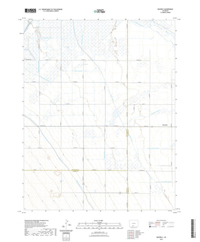 United States Geological Survey Waverly, CO (2022, 24000-Scale) digital map