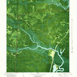 United States Geological Survey Waverly, GA (1979, 24000-Scale) digital map