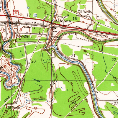 United States Geological Survey Waverly, LA (1961, 62500-Scale) digital map