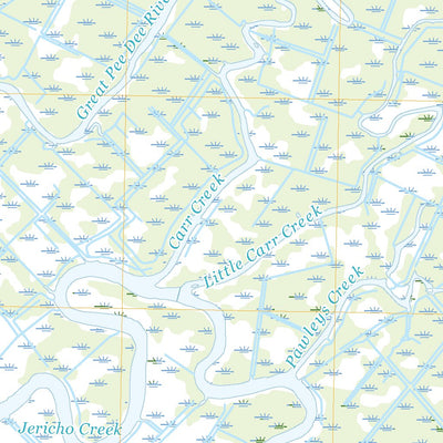 United States Geological Survey Waverly Mills, SC (2020, 24000-Scale) digital map