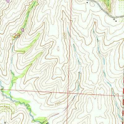 United States Geological Survey Waverly, MO (1951, 24000-Scale) digital map