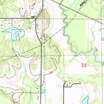 United States Geological Survey Waverly, MS (1987, 24000-Scale) digital map