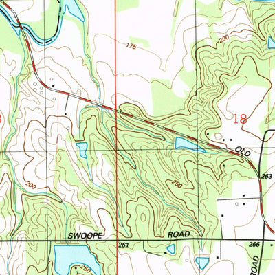 United States Geological Survey Waverly, MS (1987, 24000-Scale) digital map