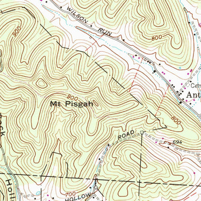 United States Geological Survey Waverly North, OH (1992, 24000-Scale) digital map
