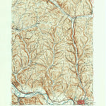 United States Geological Survey Waverly, NY-PA (1954, 62500-Scale) digital map