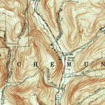 United States Geological Survey Waverly, NY-PA (1954, 62500-Scale) digital map