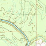 United States Geological Survey Waverly SE, LA (1987, 24000-Scale) digital map
