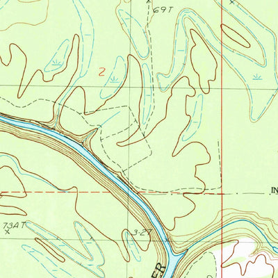United States Geological Survey Waverly SE, LA (1987, 24000-Scale) digital map