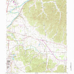 United States Geological Survey Waverly South, OH (1961, 24000-Scale) digital map