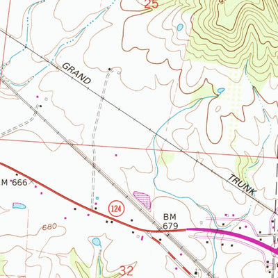 United States Geological Survey Waverly South, OH (1961, 24000-Scale) digital map