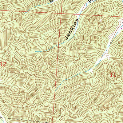 United States Geological Survey Waverly South, OH (1961, 24000-Scale) digital map