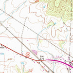 United States Geological Survey Waverly South, OH (1992, 24000-Scale) digital map