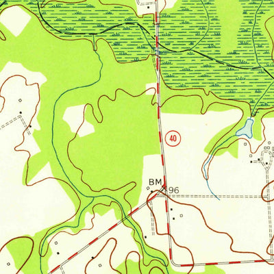 Waverly, VA (1956, 24000-Scale) Map by United States Geological Survey ...