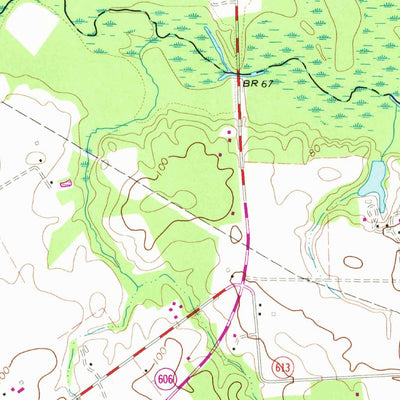 United States Geological Survey Waverly, VA (1969, 24000-Scale) digital map