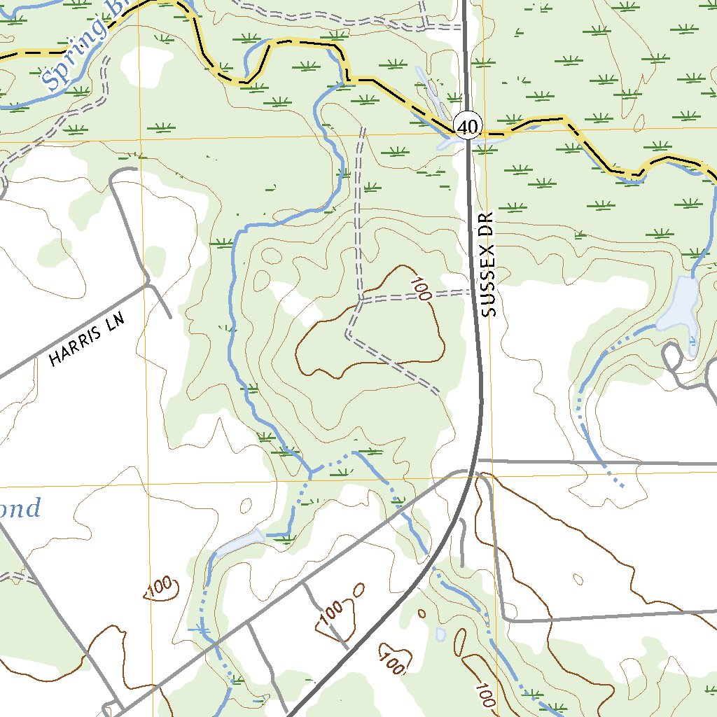 Waverly, VA (2022, 24000-Scale) Map by United States Geological Survey ...