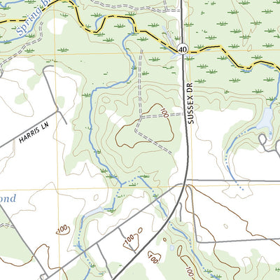 United States Geological Survey Waverly, VA (2022, 24000-Scale) digital map