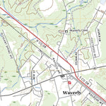 United States Geological Survey Waverly, VA (2022, 24000-Scale) digital map