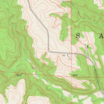 United States Geological Survey Waverly, WI (1974, 24000-Scale) digital map