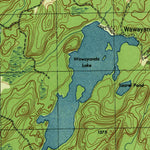 United States Geological Survey Wawayanda, NJ-NY (1943, 31680-Scale) digital map