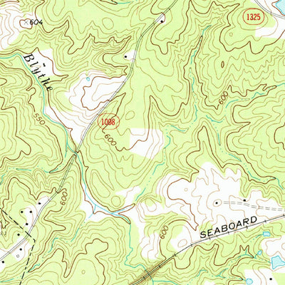 United States Geological Survey Waxhaw, NC (1970, 24000-Scale) digital map