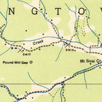 United States Geological Survey Wayah Bald, NC (1935, 24000-Scale) digital map
