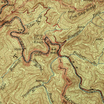 United States Geological Survey Wayah Bald, NC (1942, 62500-Scale) digital map