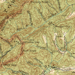 United States Geological Survey Wayah Bald, NC (1942, 62500-Scale) digital map