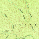 United States Geological Survey Wayah Bald, NC (1957, 24000-Scale) digital map