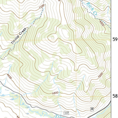 United States Geological Survey Wayan East, ID (2020, 24000-Scale) digital map