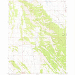 United States Geological Survey Wayan West, ID (1980, 24000-Scale) digital map