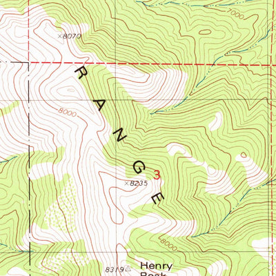 United States Geological Survey Wayan West, ID (1980, 24000-Scale) digital map